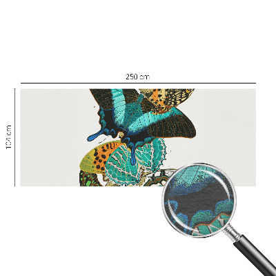 Wall mural Colorful butterflies