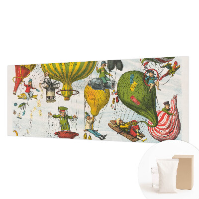 Photo wall mural Balloon journey