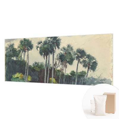 Wall mural for bedroom Exotic palm trees