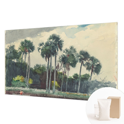 Wall mural for bedroom Exotic palm trees