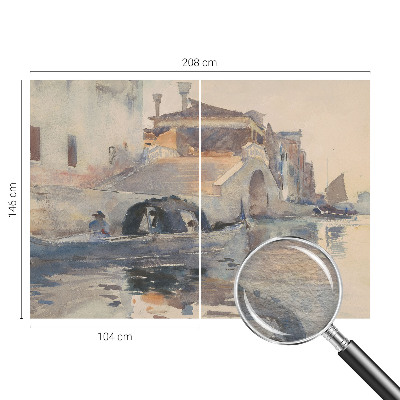 Premium photo wallpaper Venetian harmony