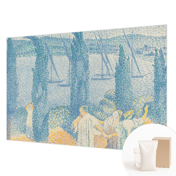 Non-woven wall mural Lazy day