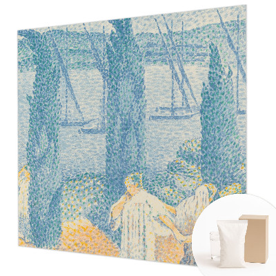 Non-woven wall mural Lazy day