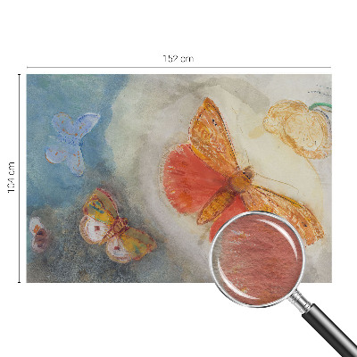 Large wall mural wallpaper Colorful butterflies