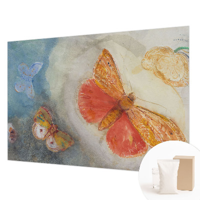 Large wall mural wallpaper Colorful butterflies