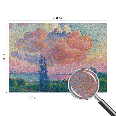 Modern wall mural Colorful landscape