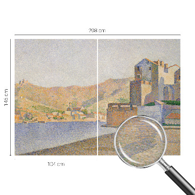 Modern wall mural for living room Summer Haven