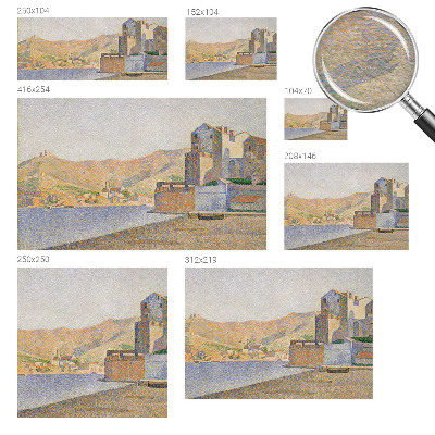 Modern wall mural for living room Summer Haven