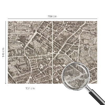 High quality wall mural wallpaper Urban maze