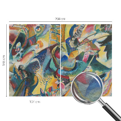 Premium photo wallpaper Colorful abstract