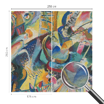 Premium photo wallpaper Colorful abstract