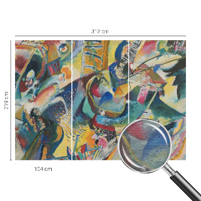 Premium photo wallpaper Colorful abstract