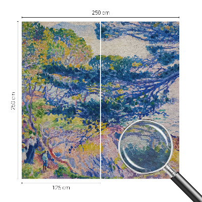 Non-woven wall mural Impressionist landscape