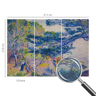 Non-woven wall mural Impressionist landscape