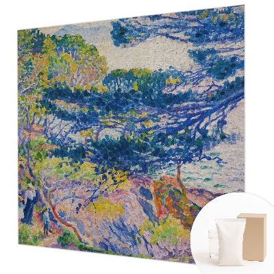 Non-woven wall mural Impressionist landscape
