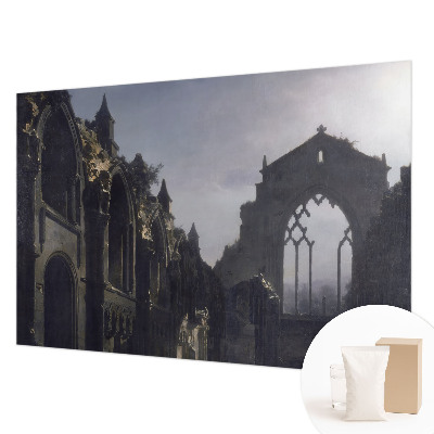 Decorative wall mural for living room Gothic ruins
