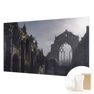 Decorative wall mural for living room Gothic ruins