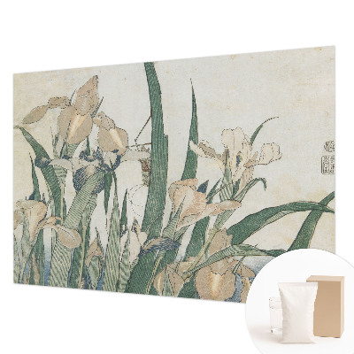 Photo wallpaper Delicate irises