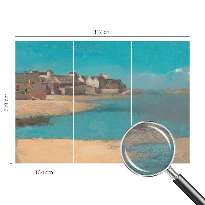 Photo wall mural A quiet village