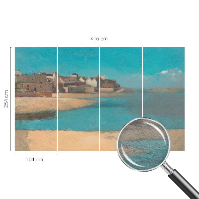 Photo wall mural A quiet village