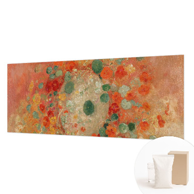 Wall mural for living room Abstract flowers