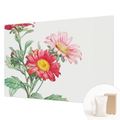 Wall mural for bedroom Delicate flowers