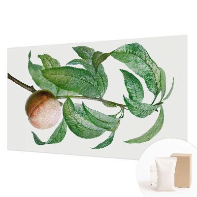 Bedroom wall mural wallpaper Ripe peach