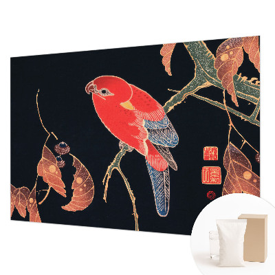 Non-woven photo wallpaper Exotic bird