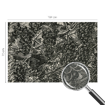 Wall mural Grape print