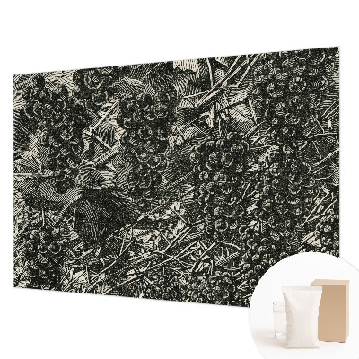 Wall mural Grape print