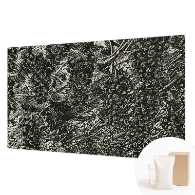 Wall mural Grape print