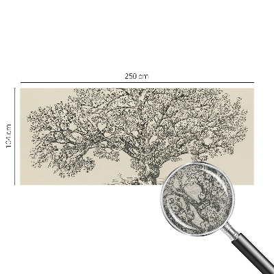 Photo wall mural Tree illustration