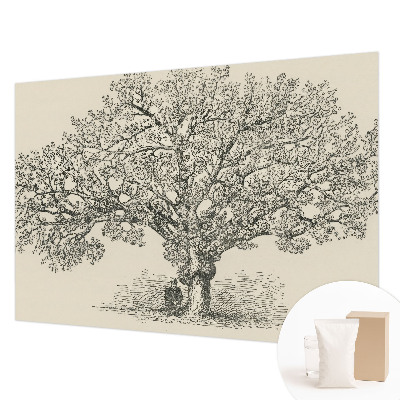 Photo wall mural Tree illustration