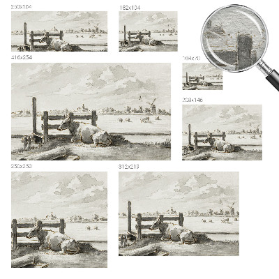 Photo wall mural Rural idyll