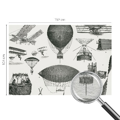 Large wallpaper mural History of aviation