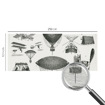 Large wallpaper mural History of aviation