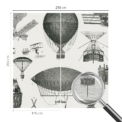 Large wallpaper mural History of aviation