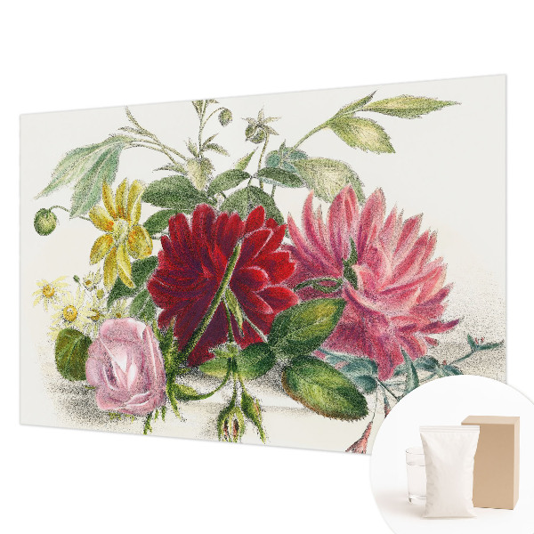 Large wall mural wallpaper Flower bouquet