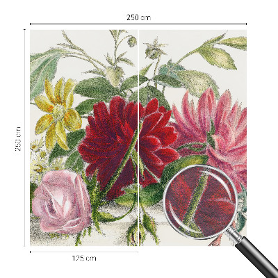 Large wall mural wallpaper Flower bouquet