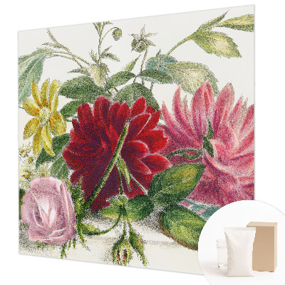 Large wall mural wallpaper Flower bouquet