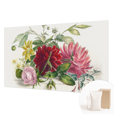 Large wall mural wallpaper Flower bouquet