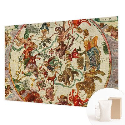 Modern wall mural for bedroom Star compositions