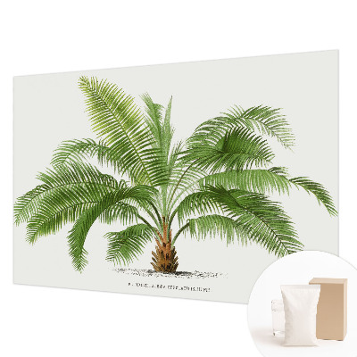 High quality wall mural wallpaper Shiny palm tree