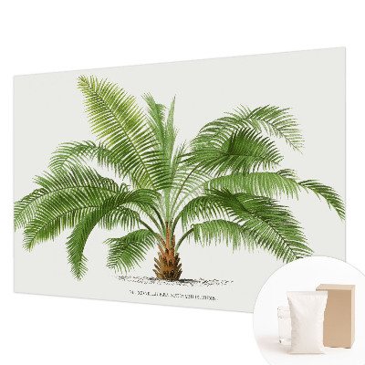 High quality wall mural wallpaper Shiny palm tree