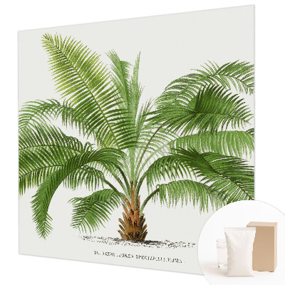 High quality wall mural wallpaper Shiny palm tree