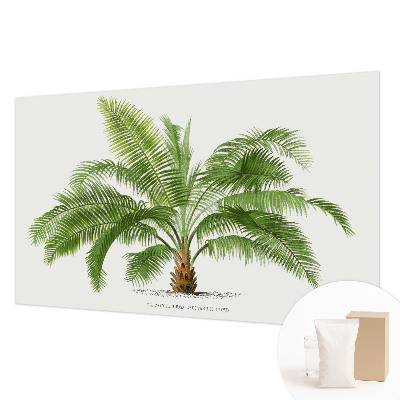High quality wall mural wallpaper Shiny palm tree