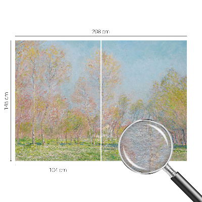 Non-woven photo wallpaper Spring park