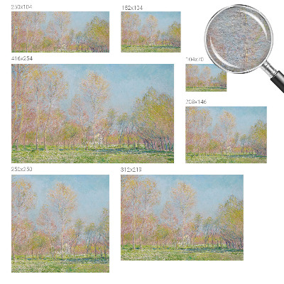 Non-woven photo wallpaper Spring park