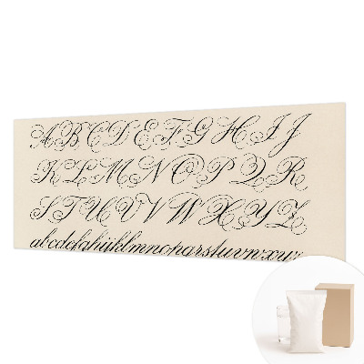 Photo wallpaper Calligraphic writing