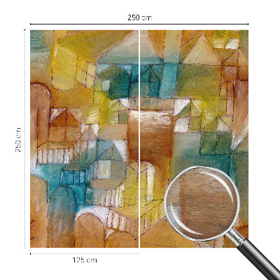 Bedroom wall mural wallpaper Geometric structures